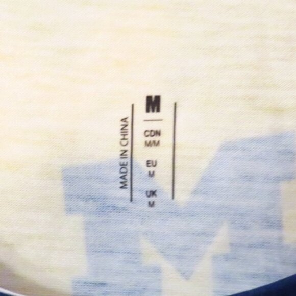 NWT FOCO NCAA College Michigan Wolverines Tie Breaker Tank Top‎ Size Medium - Picture 8 of 8